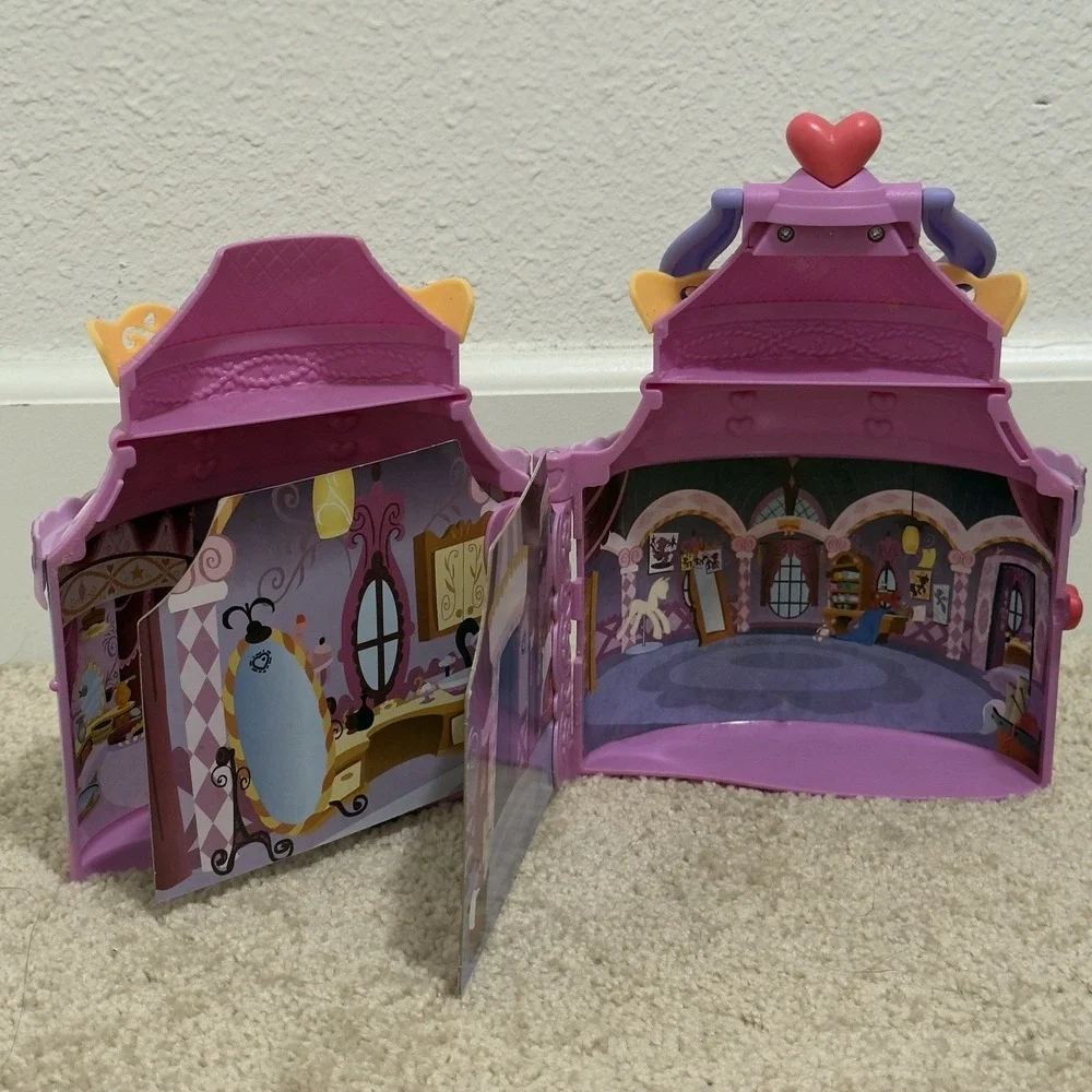 My Little Pony Rarity Carousel Booktique Figure Accessories Toy Set Hasbro B1372